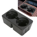 Dual Console Cup Holder Drink For 07-14 Chevy Silverado Tahoe GMC Sierra Yukon image 1