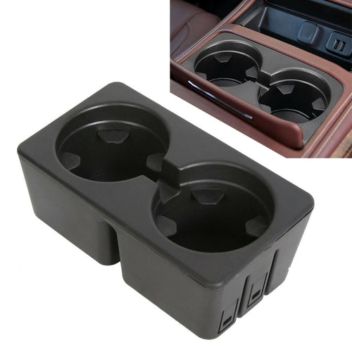 Dual Console Cup Holder Drink For 07-14 Chevy Silverado Tahoe GMC Sierra Yukon image 1