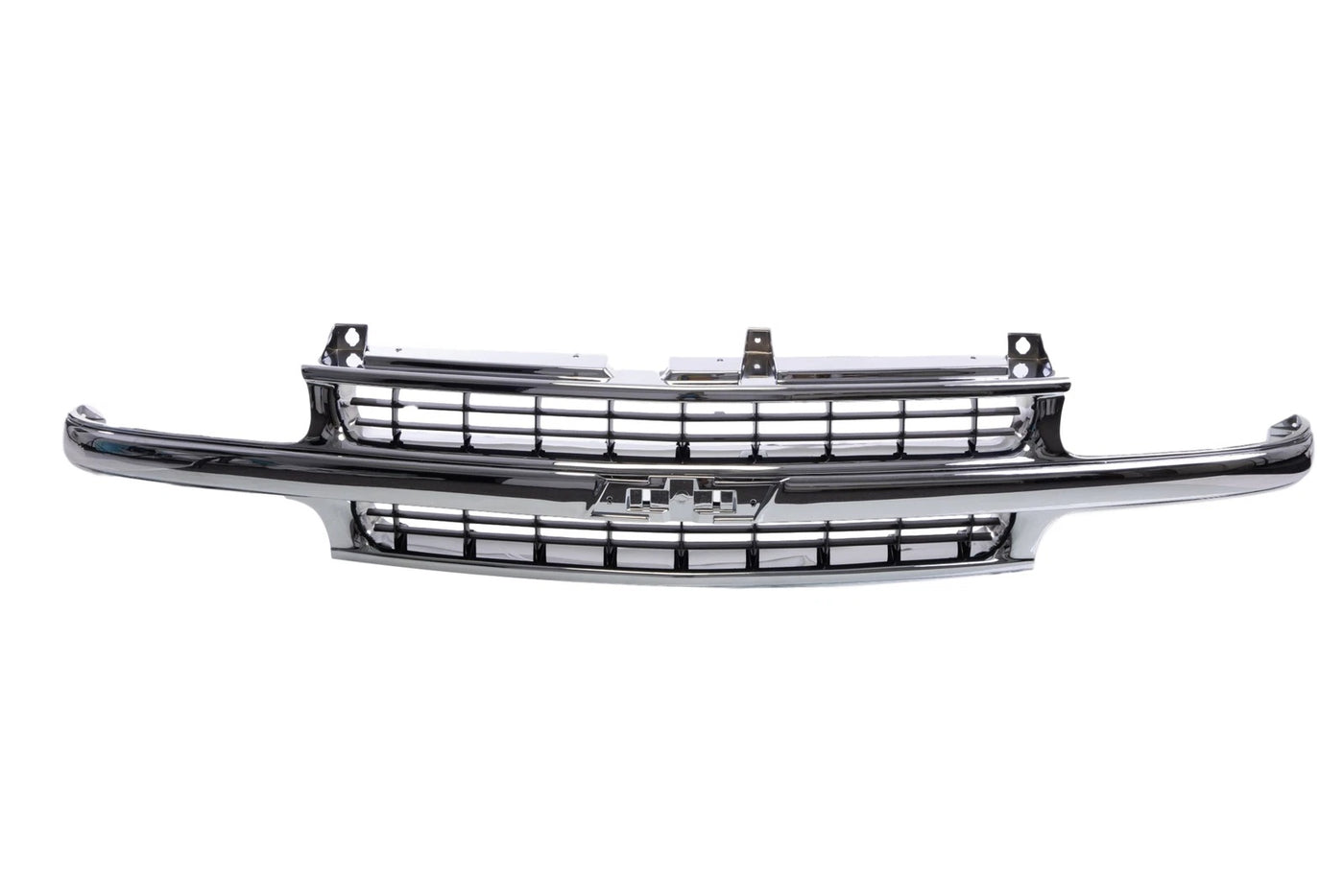 GM1200442 Front GRILLE for Chevrolet Tahoe CHROMED BLACK 88968934 image 1