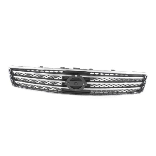 Chrome Grille Shell Surrond with Dark Gray Insert For 2009-2011 Nissan NI1200231 image 1