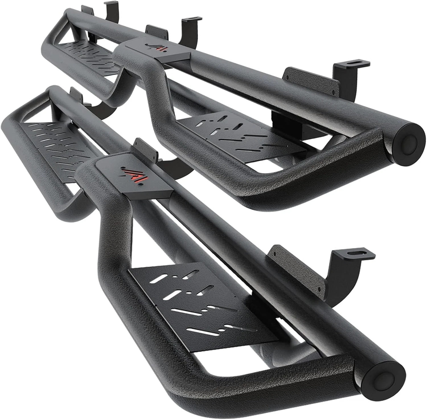 Running Boards For 2018-2026 Jeep Wrangler JL Unlimited 4 Door Drop Side Steps image 1