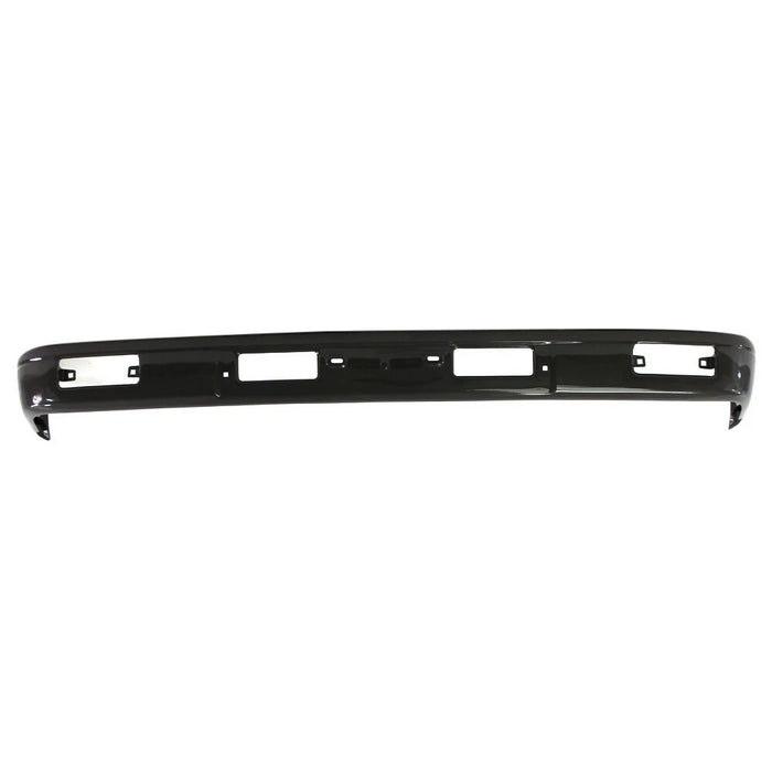 Black Front Bumper Steel Face Bar For 1984-1988 Toyota Pickup DLX SR5 Model