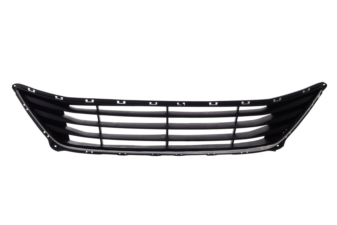 Front Lower Bumper Cover Grille w/ Chrome Molding For 2014-2016 Hyundai Elantra image 1