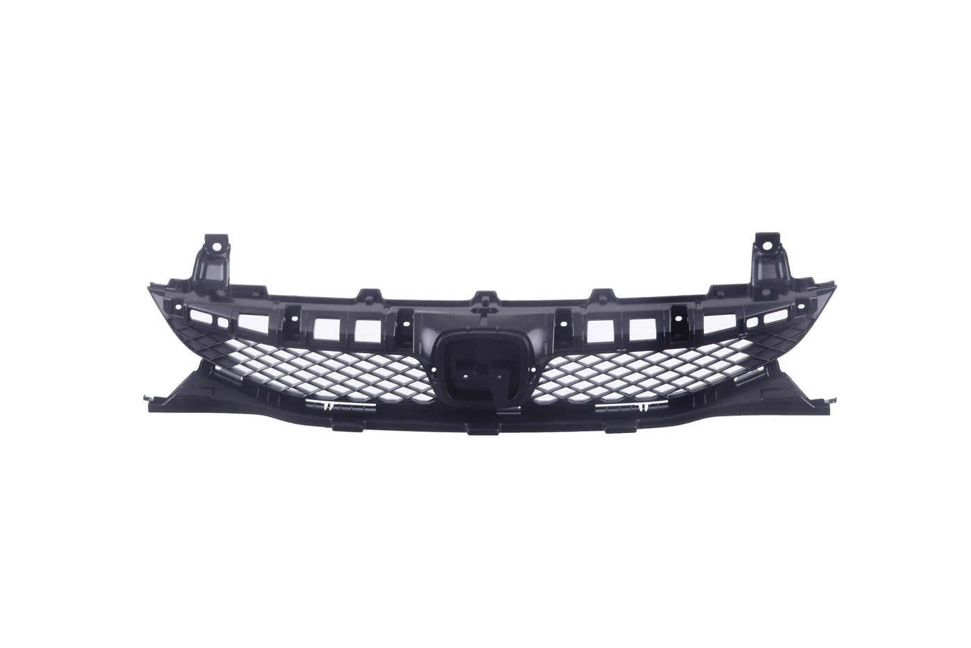 New Front Black Grille Shell w/Insert for 2009-2011 Honda Civic w/o Grille Trim image 1