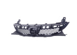 New Front Black Grille Shell w/Insert for 2009-2011 Honda Civic w/o Grille Trim image 3