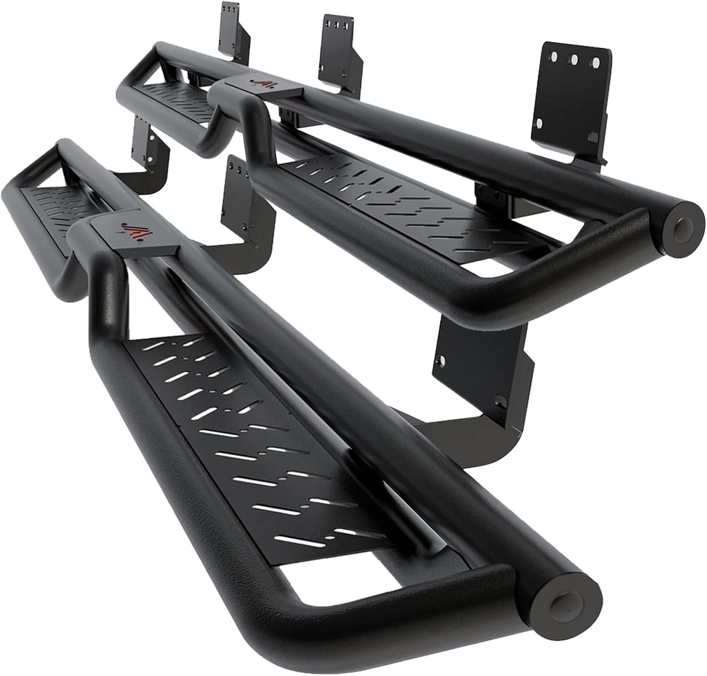 Running Boards For 2019-2026 Dodge Ram 1500 Quad Cab Drop Side Steps Nerf Bars image 1