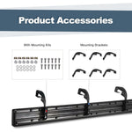 Running Boards For 2007-18 Silverado 1500 Double/Extended Cab 6" Side Steps Bar image 7