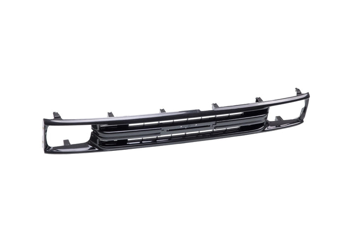 Black Grille Assembly w/ Headlight Holes For 1989-1991 Toyota Pickup Truck 2WD