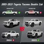 Running Boards For 2005-2023 Toyota Tacoma Double Cab Drop Side Steps Nerf Bars image 2