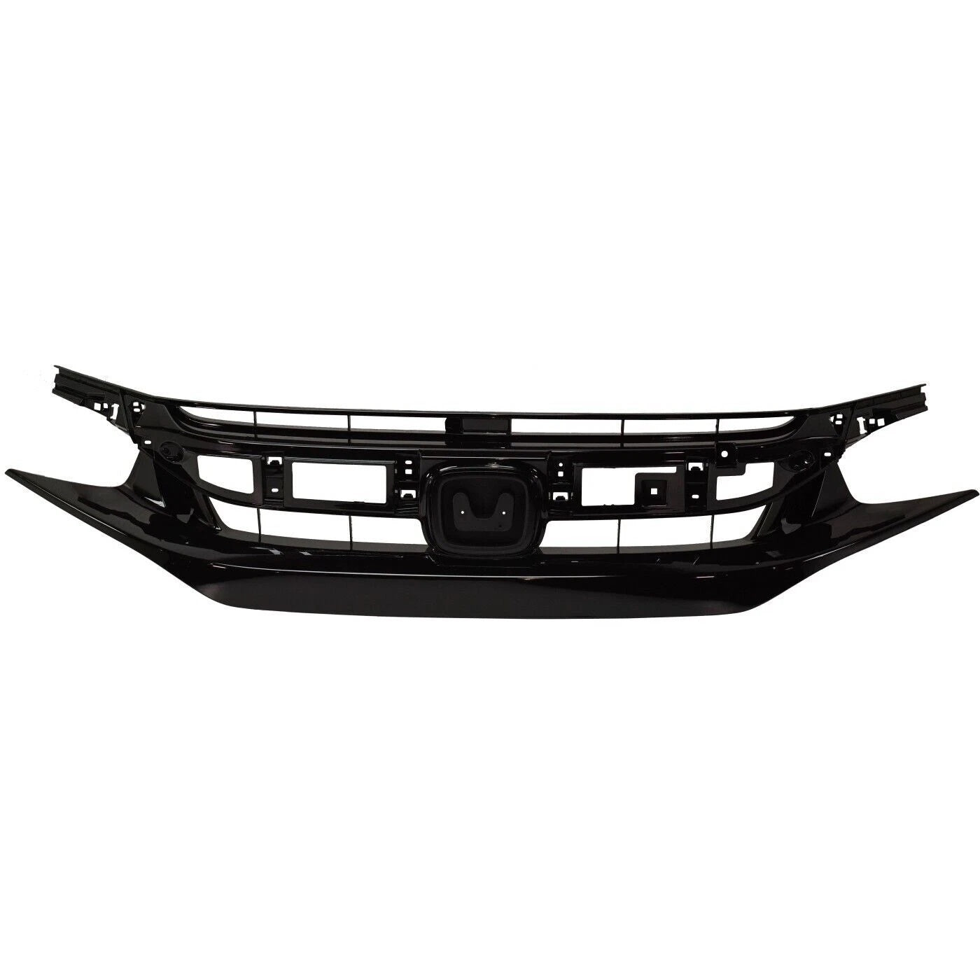 Black Grille Grill for Honda Civic Sedan 2019-2021 HO1200242 image 1