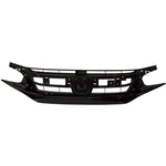 Black Grille Grill for Honda Civic Sedan 2019-2021 HO1200242 image 1