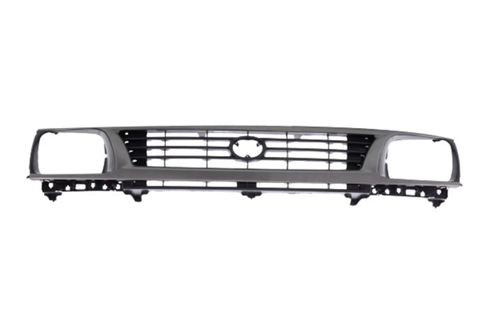 Black Grille Replacement For 1995 1996 Toyota Pickup Truck 2 Wheel Drive Only