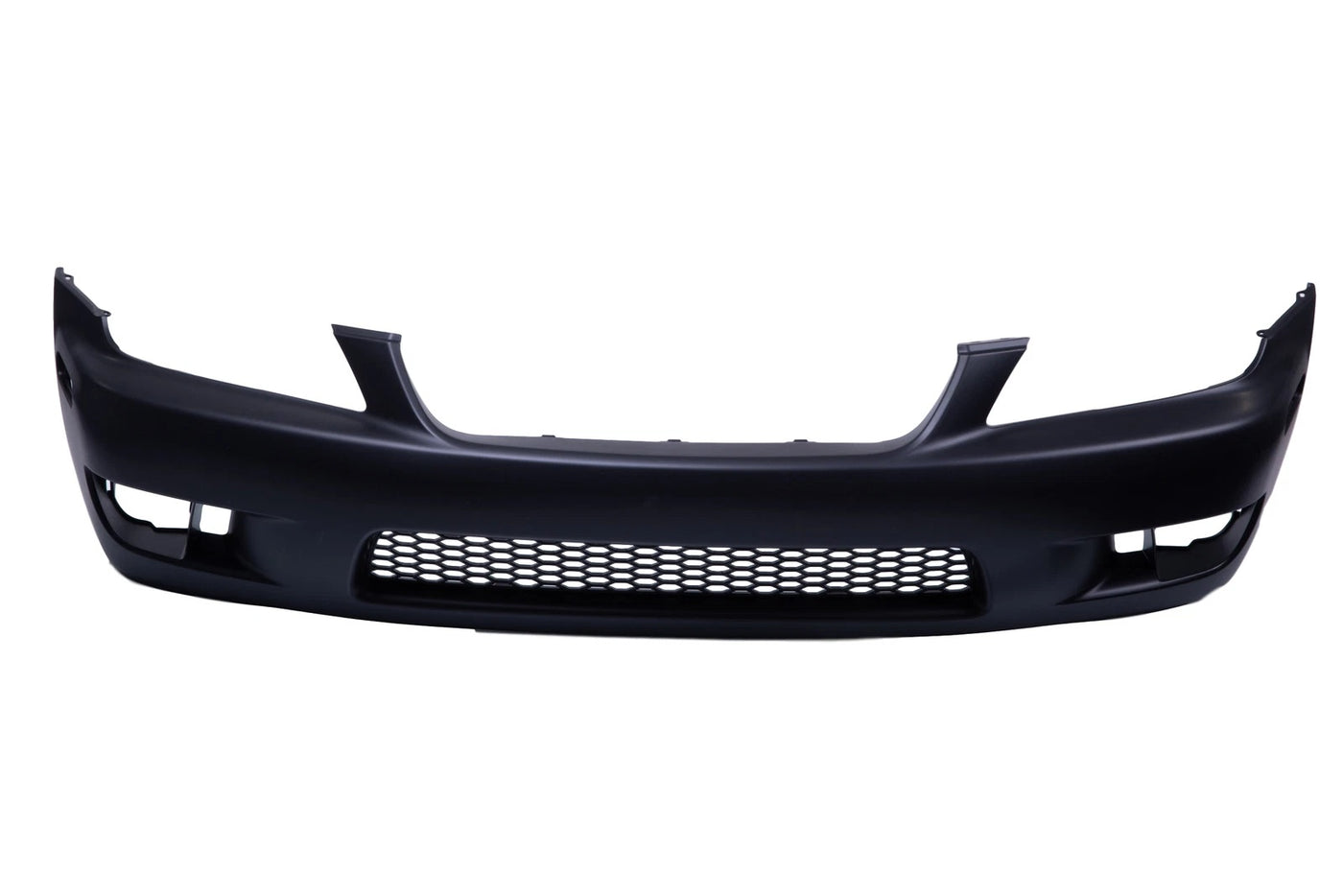 Front Bumper Cover with Honeycomb Grille & Fog Light Holes for 01-05 Lexus IS300 image 1