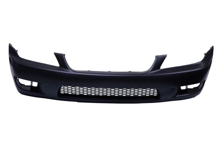 Front Bumper Cover with Honeycomb Grille & Fog Light Holes for 01-05 Lexus IS300