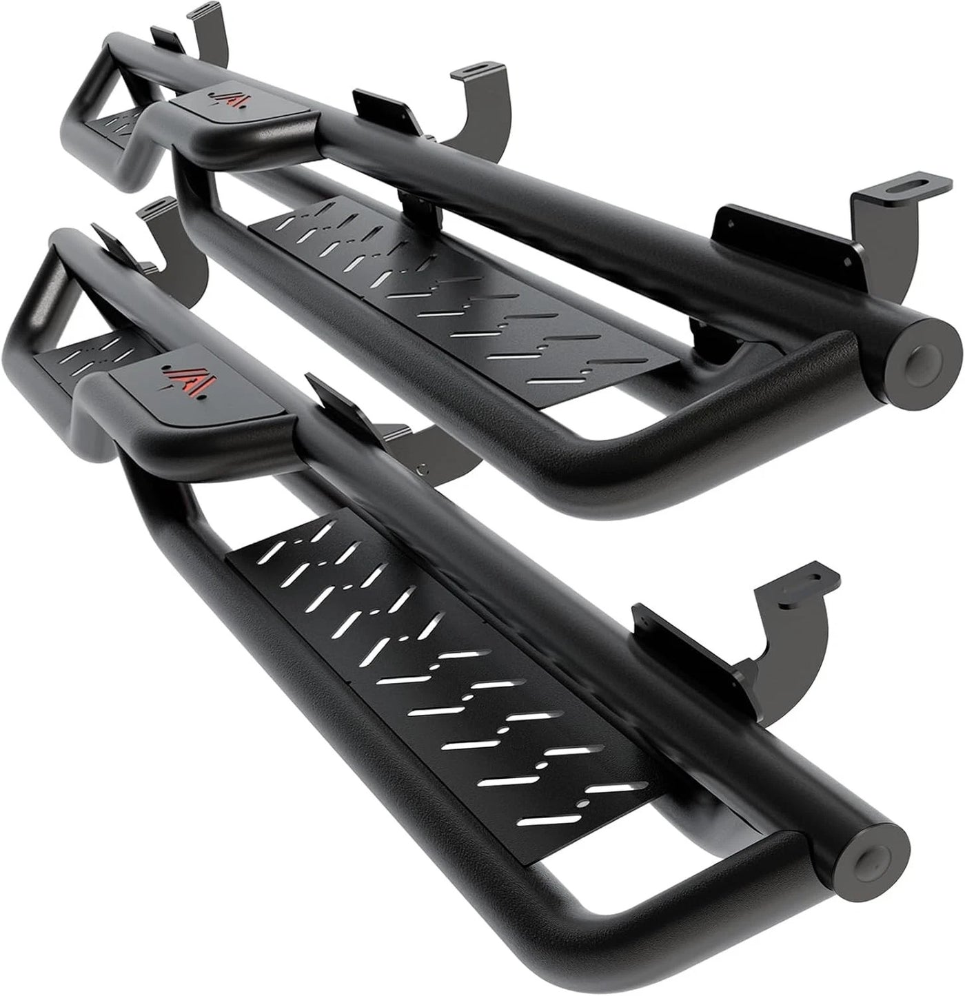 Running Boards For 2007-2018 Jeep Wrangler JK 4 Doors Drop Side Steps Nerf Bars image 1