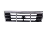 Front Chrome Shell Grille Assembly w/Gray Insert for 1992-96 Ford Pickup/Bronco image 1