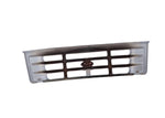 Front Chrome Shell Grille Assembly w/Gray Insert for 1992-96 Ford Pickup/Bronco image 7