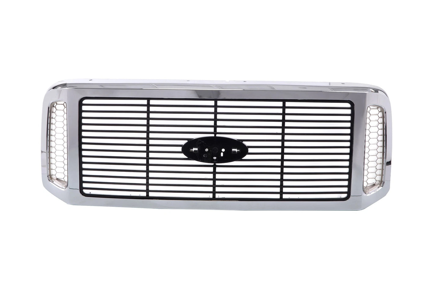 Front GRILLE For Ford Super Duty Chrome and Black FO1200459 image 1