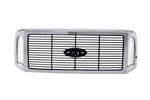 Front GRILLE For Ford Super Duty Chrome and Black FO1200459 image 1
