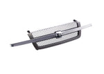 Black Grille Mesh Insert w/ Chrome Center Bar For 2003-2006 Chevy Silverado 1500 image 4