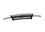 Black Grille Mesh Insert w/ Chrome Center Bar For 2003-2006 Chevy Silverado 1500 image 7