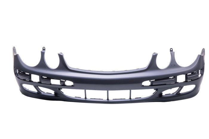 For 03-06 Mercedes-Benz E-Class w/o Headlight Washer Holes Front Bumper Cover