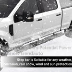Running Boards For 09-14 Ford F150 Super Cab 6" Black Side Steps Nerf Bar 2PCS image 8