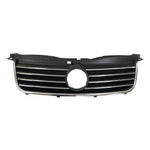 Chrome Grille Shell Surrond with Black Insert For 2001-2005 Volkswagen Passat B5 image 1