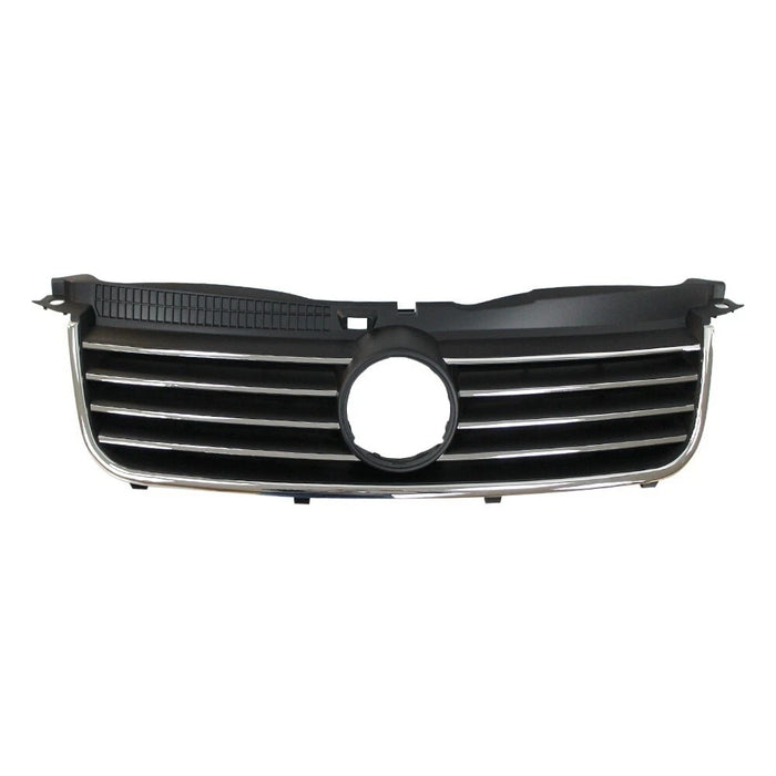 Chrome Grille Shell Surrond with Black Insert For 2001-2005 Volkswagen Passat B5