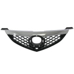 Grille Assembly Chrome Molding w/ Black Honeycomb Insert For 2007-2009 Mazda 3 image 1