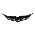 Black Grille Assembly with Chrome Molding Trim For 2007-2009 Mazda CX-9 image 3
