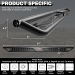 Running Boards for 2010-2025 Dodge Ram 2500 3500 Crew Cab Drop Side Steps Bars image 4