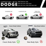 Running Boards For 09-23 Dodge Ram 1500/Classic Quad Cab Black 6" Side Steps Bar image 2