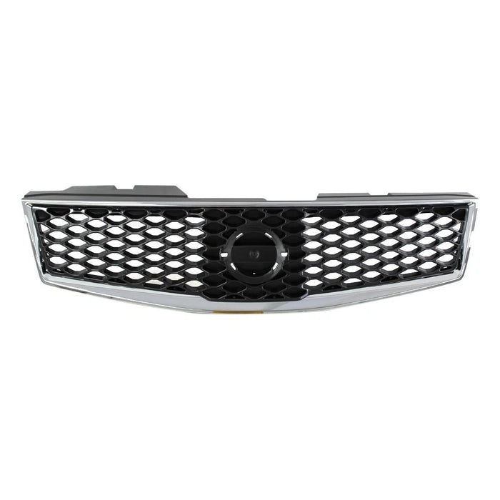 Grille Shell with Dark Gray Honeycomb Insert For 2007-12 Nissan Sentra NI1200235