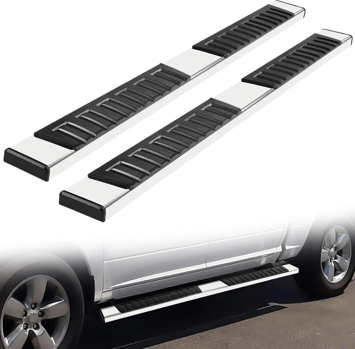 6" Running Boards For 2009-2018 Dodge Ram 1500 Crew Cab Side Steps Nerf Bars