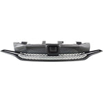 Grille assembly For Honda Civic Coupe 2014-2015 with Chrome Molding image 1