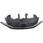 Grille assembly For Honda Civic Coupe 2014-2015 with Chrome Molding image 3