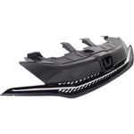 Grille assembly For Honda Civic Coupe 2014-2015 with Chrome Molding image 4