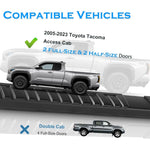 Running Boards For 05-23 Toyota Tacoma Access/Extended Cab Flat Side Steps Bars image 2