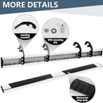 6.5" Running Boards For 2019-2026 Silverado/Sierra Crew Cab Nerf Bars Side Steps image 7