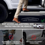 6.5" Running Boards For 2019-2026 Silverado/Sierra Crew Cab Nerf Bars Side Steps image 8