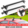 Universal Car Top Roof Rack Cross Bar 41" Luggage Carrier Aluminum w/ Lock