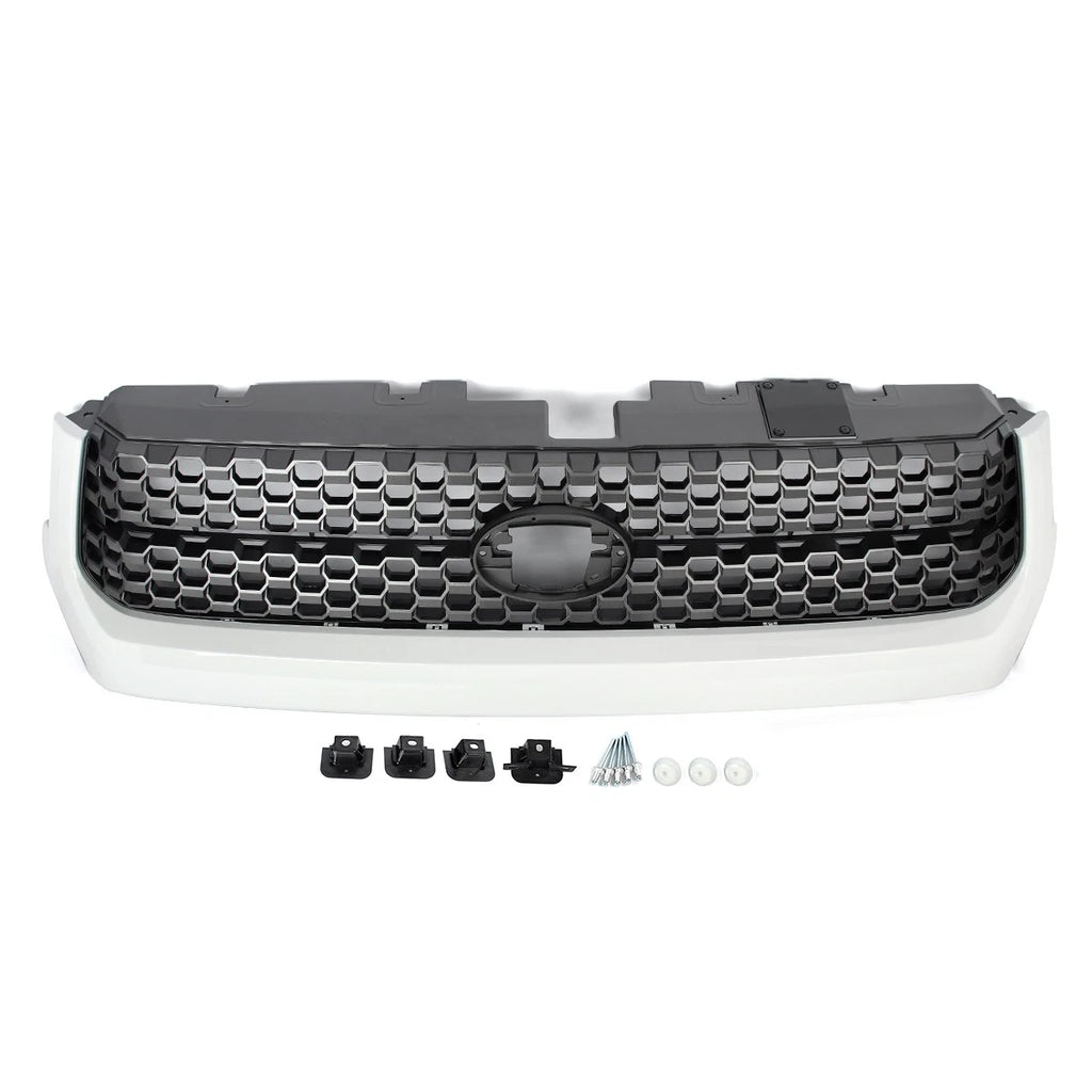 Honeycomb TRD Style Front Bumper Upper Grille Grill For 2014-2021 Toyota Tundra