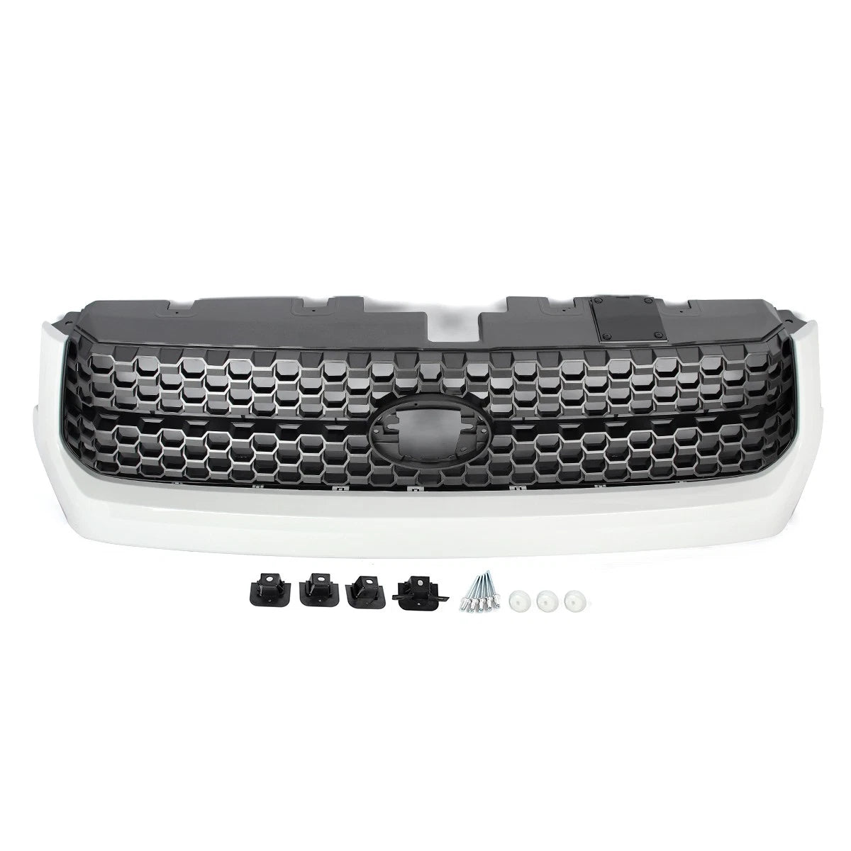 Honeycomb TRD Style Front Bumper Upper Grille Grill For 2014-2021 Toyota Tundra