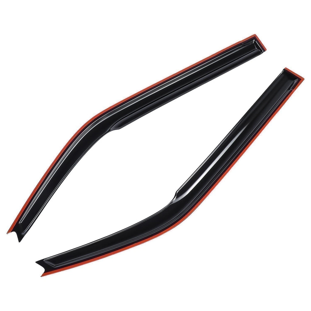 For 2011-2016 Scion TC Coupe 2-Door 3D Wavy Window Visor Vent Shade Rain Guards