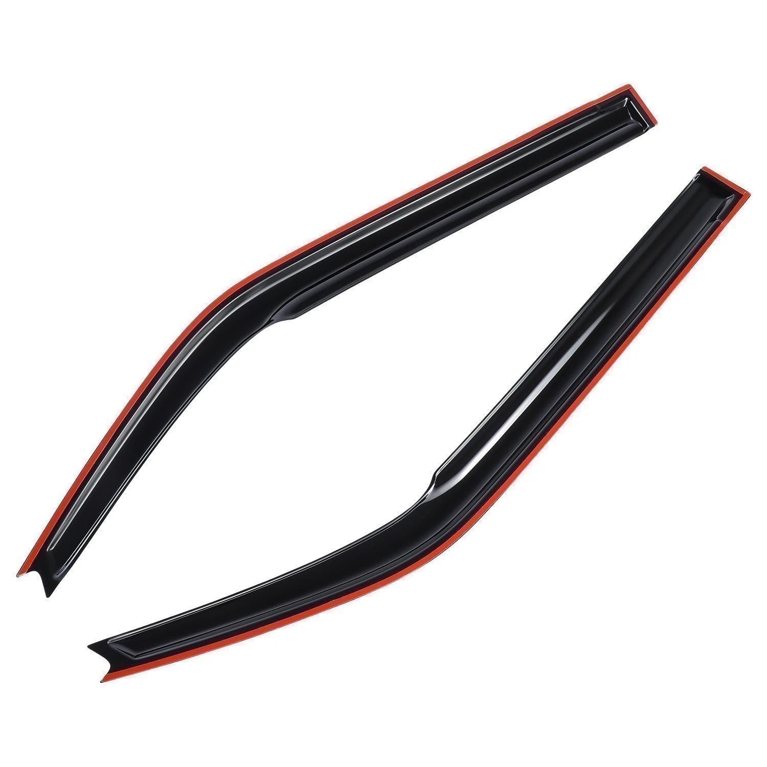 For 2011-2016 Scion TC Coupe 2-Door 3D Wavy Window Visor Vent Shade Rain Guards