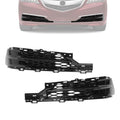 Front Bumper Grille For Acura TLX 2015-2017 #71102TZ3A10 Set of 2 Left &amp; Right