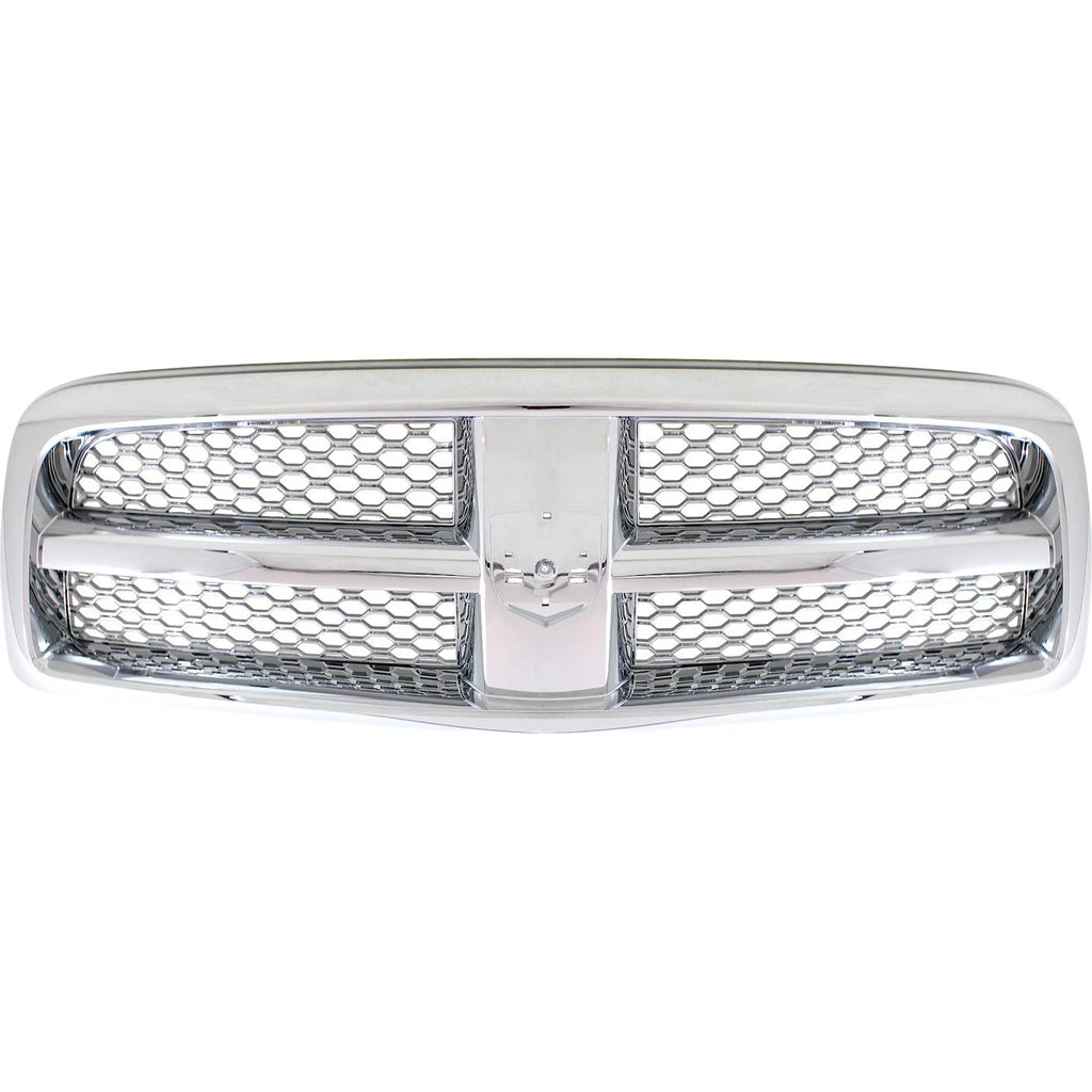 Grille For 2011-2012 Ram 1500 2009-2010 Dodge Ram 1500 Chrome Plastic
