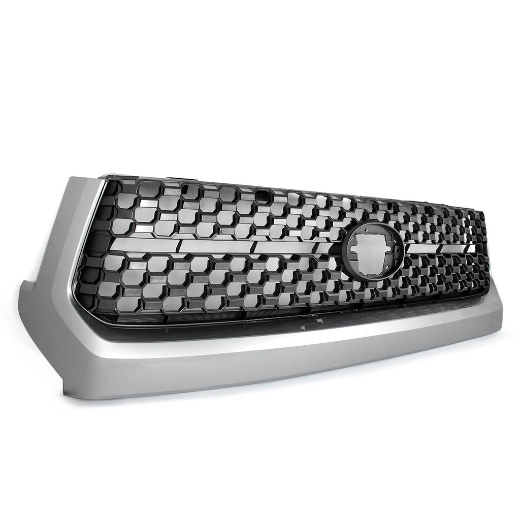 Honeycomb TRD Style Front Bumper Upper Grille Grill For 2014-2021 Toyota Tundra