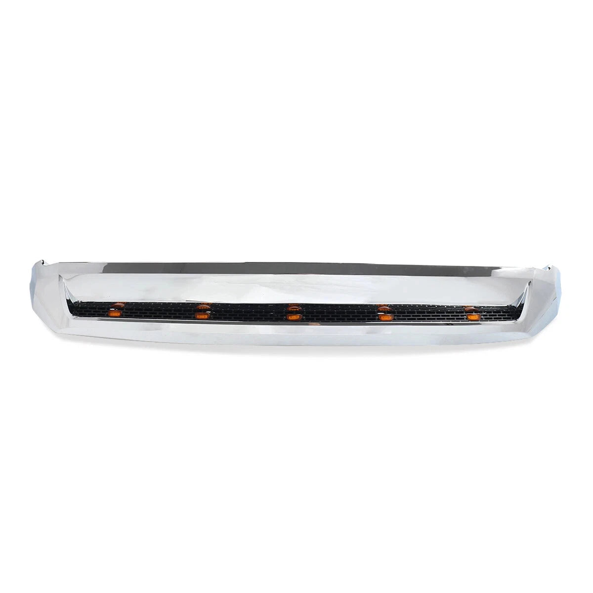 Front Upper Hood Bulge Molding Grille w/5 Lights For Toyota Tundra 2014-2021